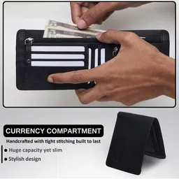 JND Men Two Fold Wallet image 2