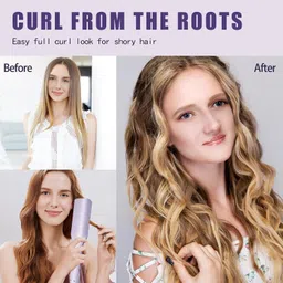 PRIPIVA Salon-Grade Dual Barrel Waver for Defined Wavy Hair Electric Hair Curler image 5