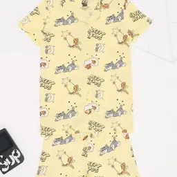 Pantaloons Junior Girls Printed Night suit-image-88