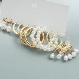 Arzonai Contemporary Studs Earrings-picture-10