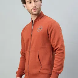 Duke Men Solid Mock Collar Sweatshirt image 3