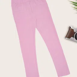 Pantaloons Junior Girls Mid-Rise Regular Fit Slip-On Track Pants-image-98