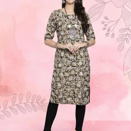 Ethnic basket Women Pack Of 2 Multicoloured Crepe Kurtas image 5