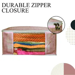 AMAK INC Orange Fabric Multi-Utility Wardrobe Organisers image 3