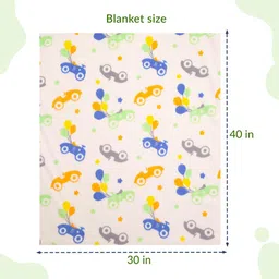 MeeMee White Fleece Mild Winter Lightweight & Comfortable Single Bed Blanket image 5