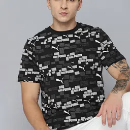 Puma ESS Logo Lab Printed T-shirt image 4