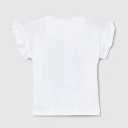 max Girls Printed Pure Cotton T-shirt image 3