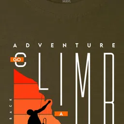 NUSYL Boys Graphic Printed  Round Neck T-shirt image 2