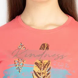 Status Quo Typography Printed Embellished Cotton Casual T-shirt image 3