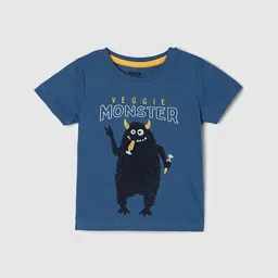 max Boys Pack of 5 Printed T-shirt image 4