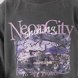 LULU & SKY Boys Typography Printed T-shirt image 5