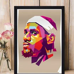Gallery99 Pink & White Lebron James Framed Wall Art image 2