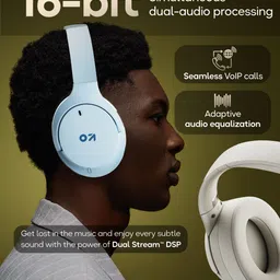 GOBOULT Unisex Q 4 EQ Modes - Supreme Bass Over Ear Headphones image 4