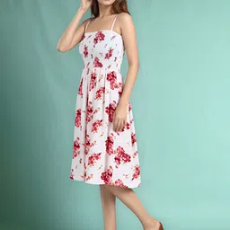 Moda Rapido Floral Print Fit & Flare Dress image 3