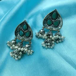 MERA HAAT Contemporary Drop Earrings-image-46