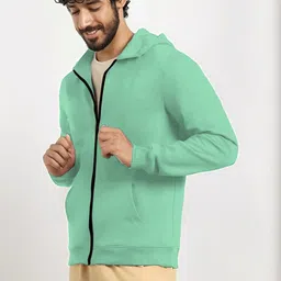 Kasendra Men Fleece Lightweight Open Front Jacket-image-28