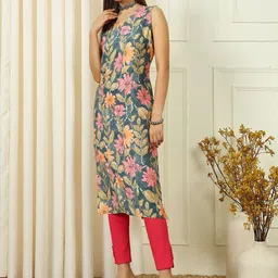 Anouk Rustic Women Floral Printed Kurta image 2