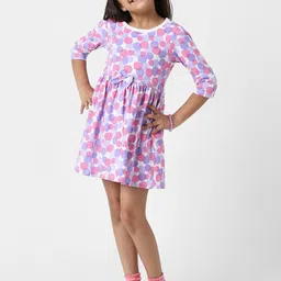 Nauti Nati Polka Dot Print Fit & Flare Dress image 4