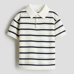 H&M Cotton-Knit Polo Shirt-picture-20