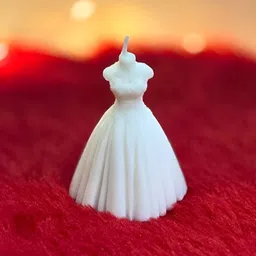 Timaya's Decor White 1 pieces Core Candle image 1