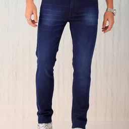hardsoda by the indian garage co HARDSODA Men Slim Fit Light Fade Stretchable Jeans-picture-27