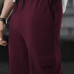 TRIPR Men Mid-Rise Cargo Joggers image 5