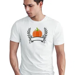 Seekbuylove Men Cotton Printed Short Sleeves Bio Finish T-shirt-image-32