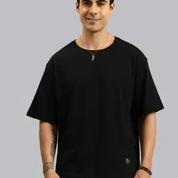 THE BEETEL HOUSE Short Sleeves Oversized Cotton T-shirt-picture-51