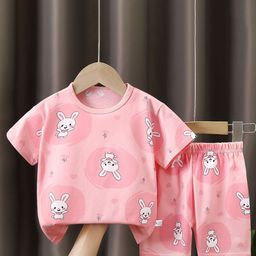 StyleCast x Revolte Girls Printed Pure Cotton T-Shirt With Shorts-image-68