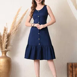 YANAMORA Fit & Flare Dress-image-3