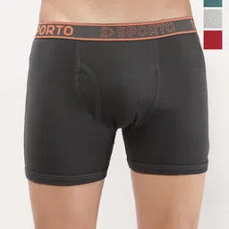 Sporto by Macho Men Pack Of 4 Short Trunks-picture-14