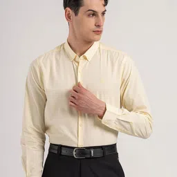 Red Tape Relaxed Fit Spread Collar Long Sleeves Cotton Shirt-image-28