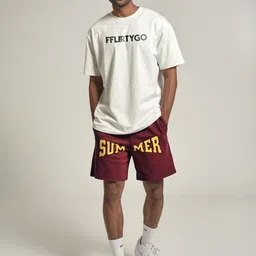 FFLIRTYGO Men Dri-FIT Cotton Printed Shorts image 3