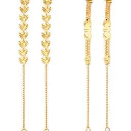 VIVASTRI Women Gold-Plated Alloy Earrings-picture-21