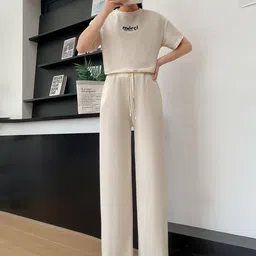 Lugo Round Neck T-Shirt With Trousers Co-Ords-picture-19