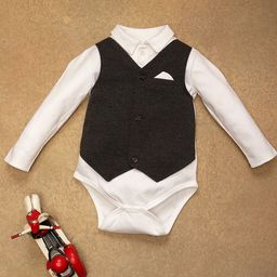 One Friday Infants Cotton Bodysuit-image-3