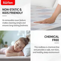 kurl on KURLON Dual Reversible Mattress 8 inch Single High Resilience HR Foam Mattress image 5
