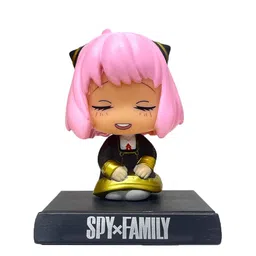 AUGEN Black & Pink Anya Forger Figure Bobblehead Showpieces-picture-22