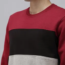 ColorPlus Round Neck Colourblocked Sweatshirt image 4