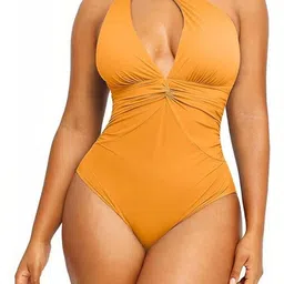 BEACH RIOT One-Shoulder Ruched Bodysuit-image-19