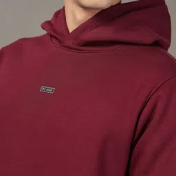 FCK GOLD Men Hooded Pullover Sweatshirt image 2