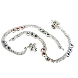 Heer Collection Silver-Plated Anklet image 3