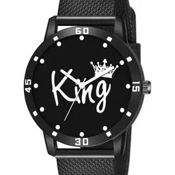 Gopal Shopcart Unisex Bracelet Style Straps Analogue Watch S Kata King Black Aeviyo Case S-image-74