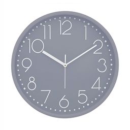 RANDOM Grey & White Printed Contemporary Wall Clock-picture-26