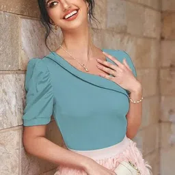 SHYAM SUNDARI Puff Sleeve Top image 3