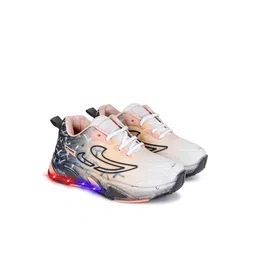 PENNEN Boys Printed Lightweight Lace Up LED casual Loafers image 3