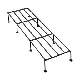 AYMH Black Metal Anti-Rust Planters Stand-picture-30