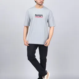 WILD ELEPHANT Men Typography Printed T-shirt image 3