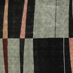 Monte Carlo Black & Grey Striped Printed Heavy Winter 852 GSM Single Bed Blanket image 3