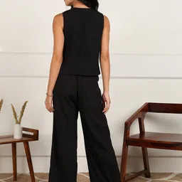 all about you Round Neck Waistcoat With Trousers image 3